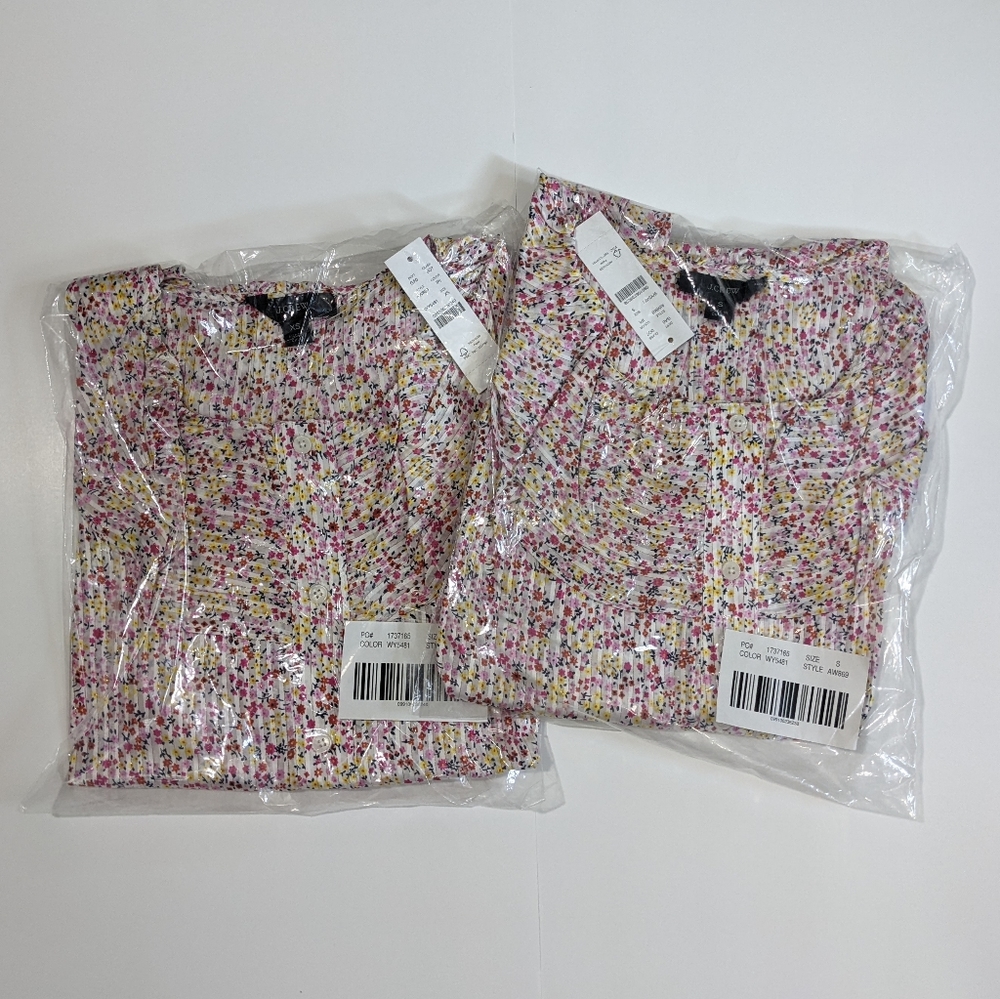 J Crew Ruffle Top in field day print - Picture 4 of 4